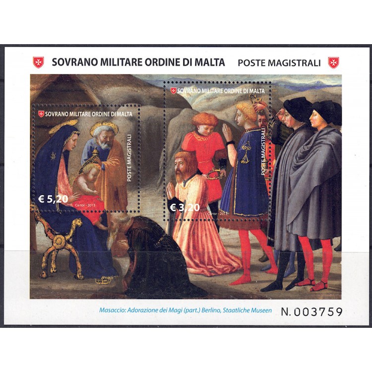 SMOM 2013 Iconography of the Three Kings s/s MNH**