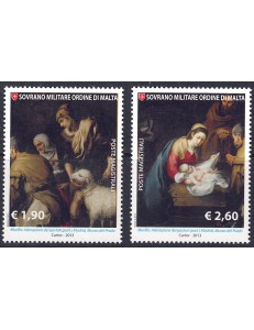 SMOM 2013 Natale 2v MNH**