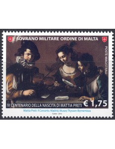 SMOM 2013 Mattia Preti MNH**