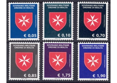 SMOM 2014 The Octagonal Cross 6v MNH**