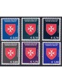 SMOM 2014 The Octagonal Cross 6v MNH**