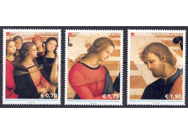 SMOM 2014 Maestri della pittura 3v MNH**