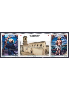 SMOM 2014 Places of Faith 3v MNH**
