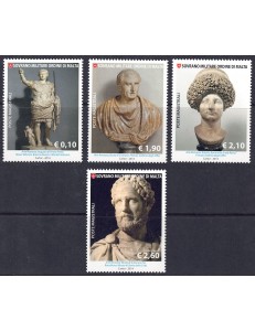 SMOM 2014 La Scultura nell'Arte (4ª serie) 4v MNH**