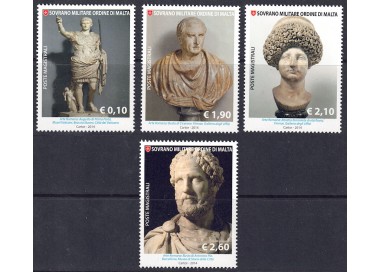 SMOM 2014 La Scultura nell'Arte (4ª serie) 4v MNH**