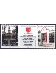 SMOM 2014 Associazione Nazionale di El Salvador 2v MNH**