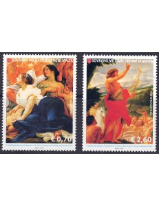 SMOM 2014 St. John the Baptist 2v MNH**