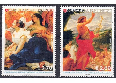 SMOM 2014 St. John the Baptist 2v MNH**