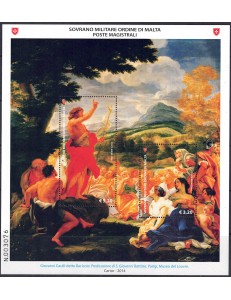 SMOM 2014 St. John the Baptist s/s MNH**