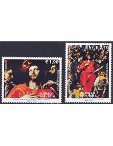 SMOM 2014 Dominikos Theotokopoulos (El Greco) 2v MNH**