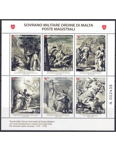SMOM 2014 Masterpieces of Literature s/s MNH**