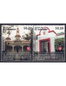 EL SALVADOR 2014 Associazione Nazionale di El Salvador 2v MNH**