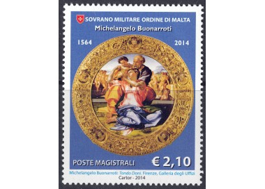 SMOM 2014 Michelangelo Buonarroti MNH**