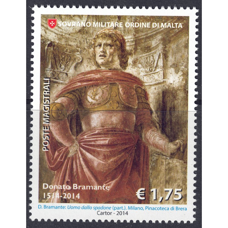 SMOM 2014 Donato Bramante MNH**