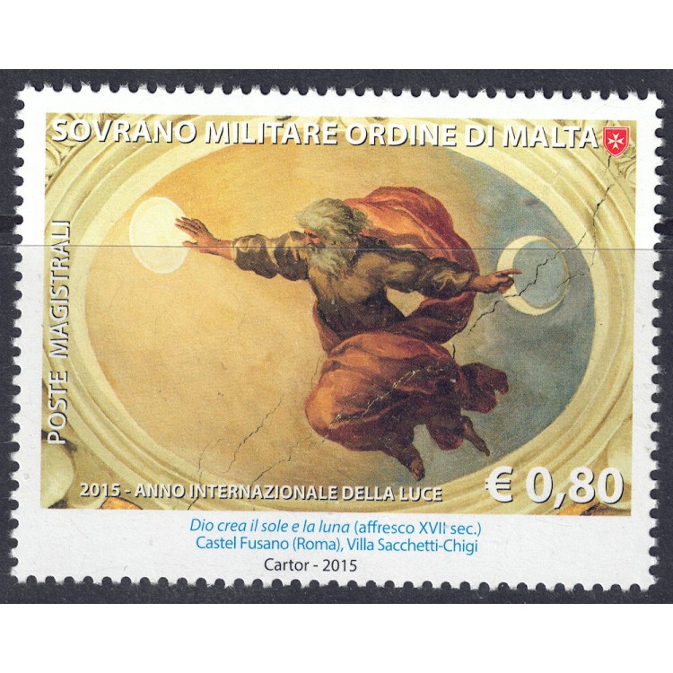 SMOM 2015 Anno internazionale della luce MNH**