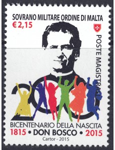 SMOM 2015 San Giovanni Bosco MNH**