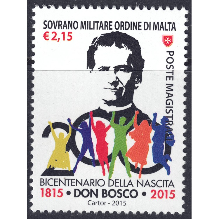 SMOM 2015 San Giovanni Bosco MNH**