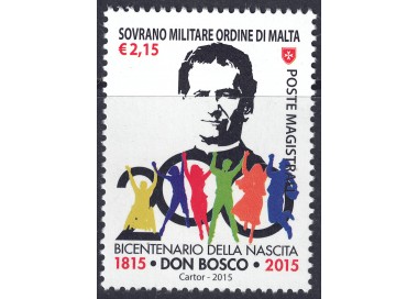 SMOM 2015 San Giovanni Bosco MNH**