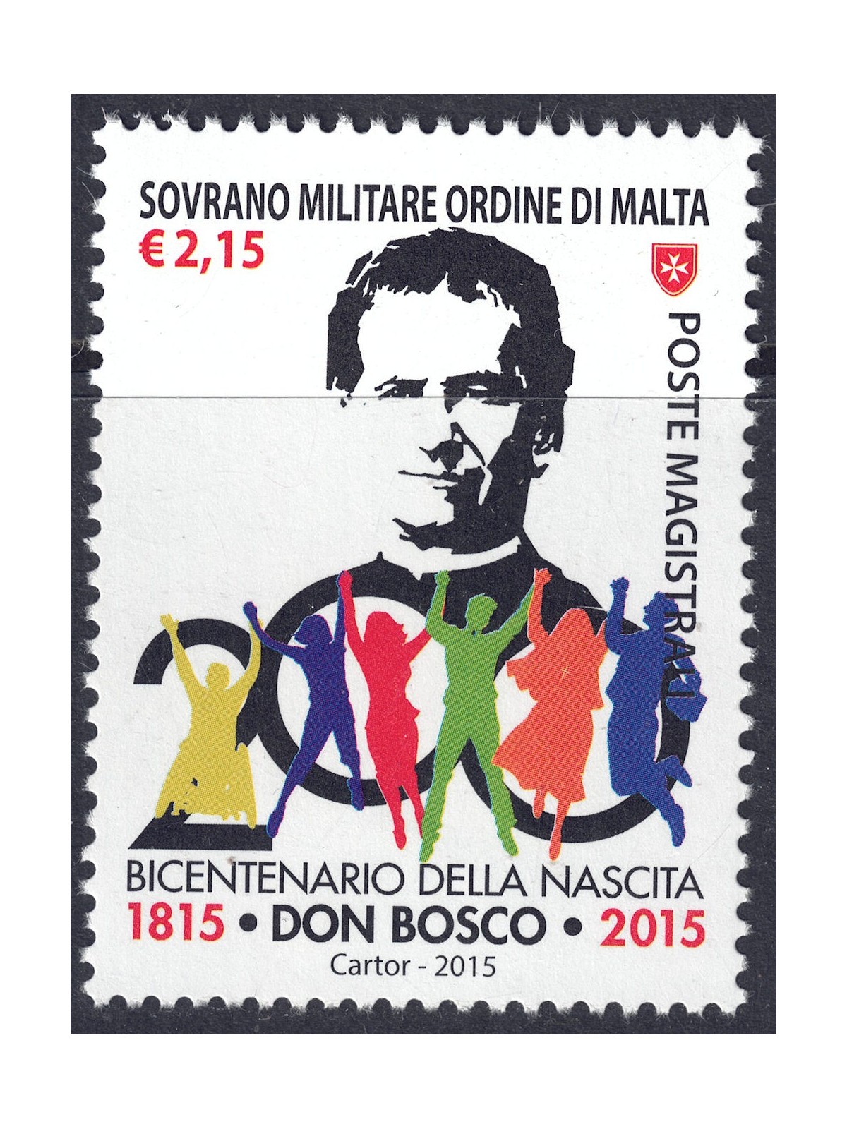 SMOM 2015 San Giovanni Bosco MNH**