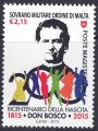 SMOM 2015 San Giovanni Bosco MNH**