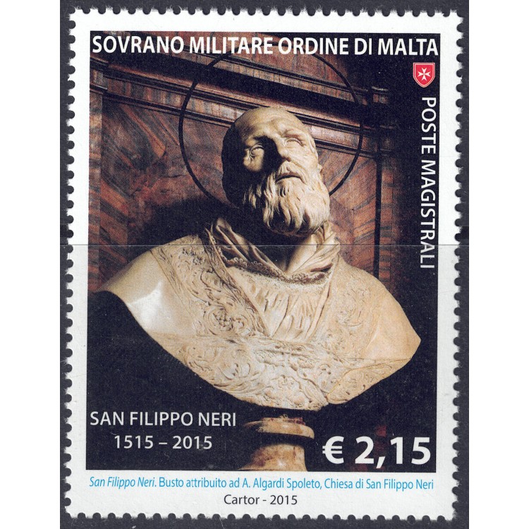 SMOM 2015 San Filippo Neri MNH**