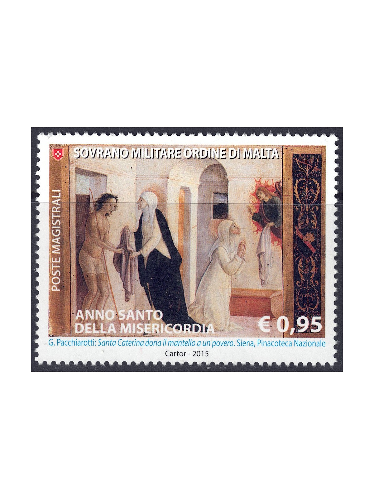 SMOM 2015 Holy Year of Mercy MNH**