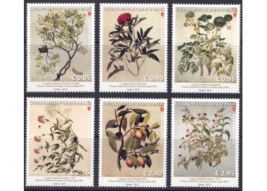 SMOM 2015 Natura e arte 6v MNH**