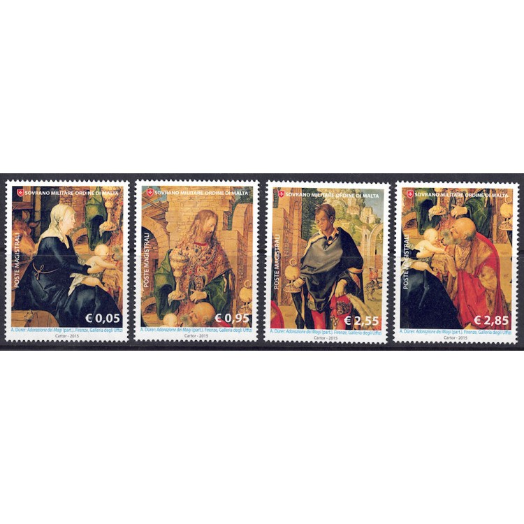 SMOM 2015 Iconography of the Three Kings 4v MNH**