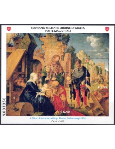 SMOM 2015 Iconografia dei Re Magi BF MNH**
