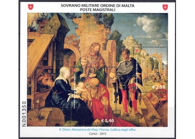 SMOM 2015 Iconography of the Three Kings s/s MNH**
