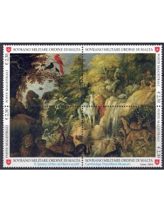 SMOM 2016 Nature and art 4v MNH**
