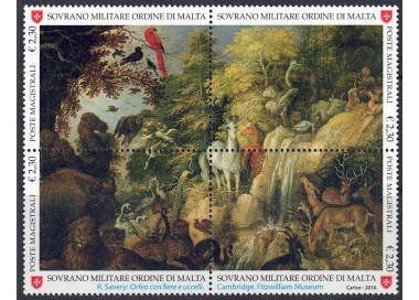 SMOM 2016 Natura e arte 4v MNH**