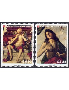 SMOM 2016 St. John the Baptist 2v MNH**