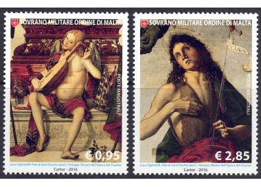 SMOM 2016 St. John the Baptist 2v MNH**