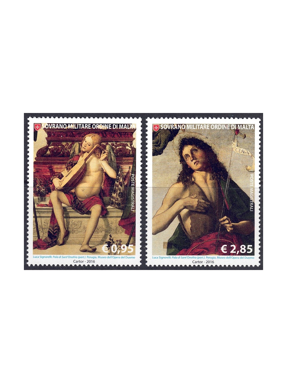 SMOM 2016 San Giovanni Battista 2v MNH**