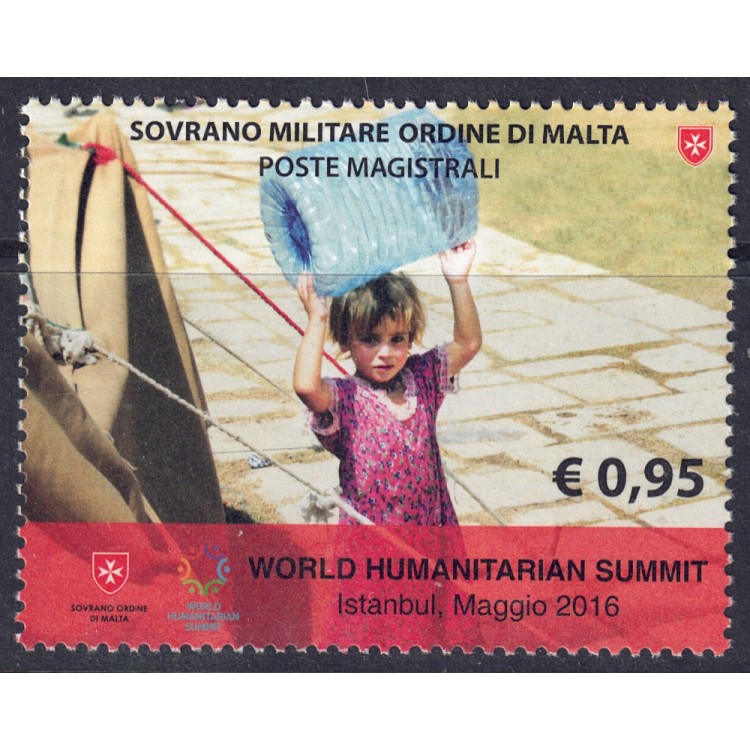 SMOM 2016 Vertice Mondiale Umanitario MNH**