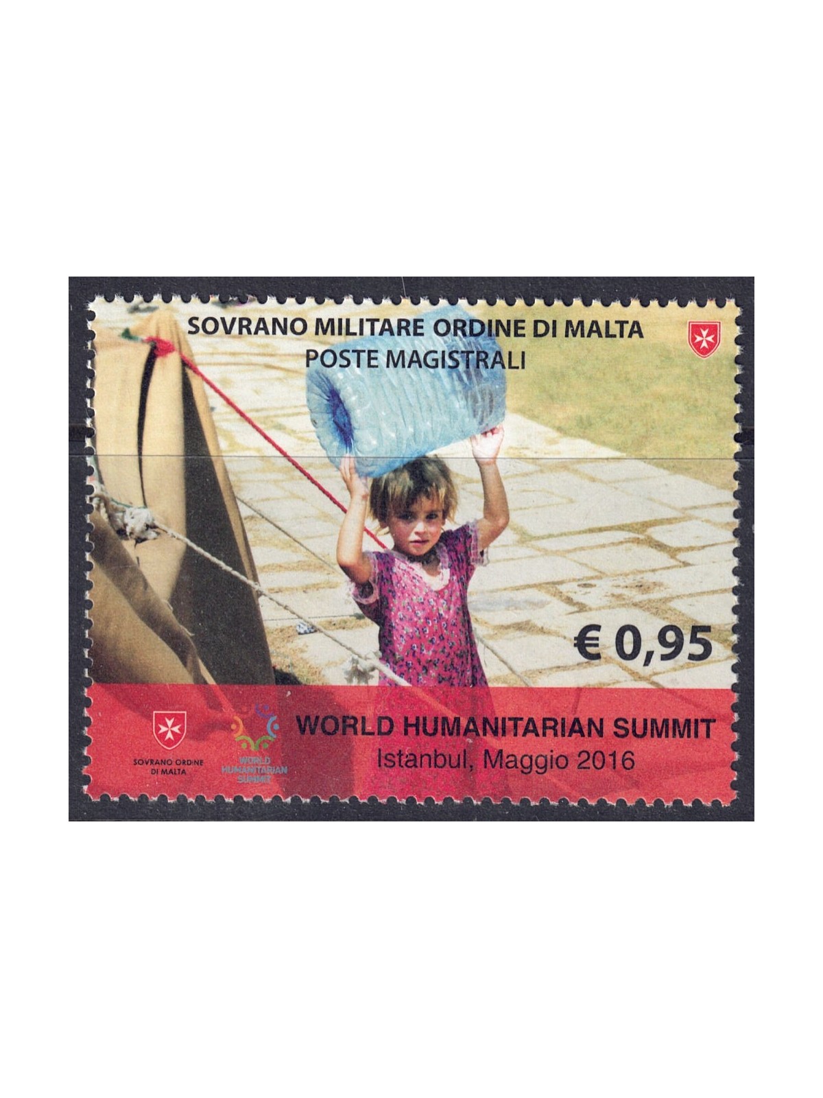 SMOM 2016 Vertice Mondiale Umanitario MNH**