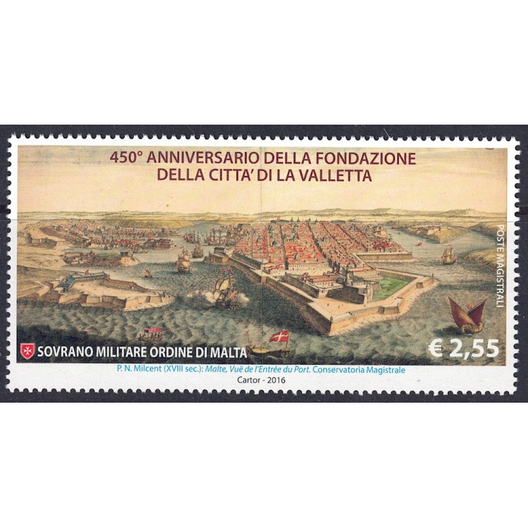 SMOM 2016 La Valletta MNH**