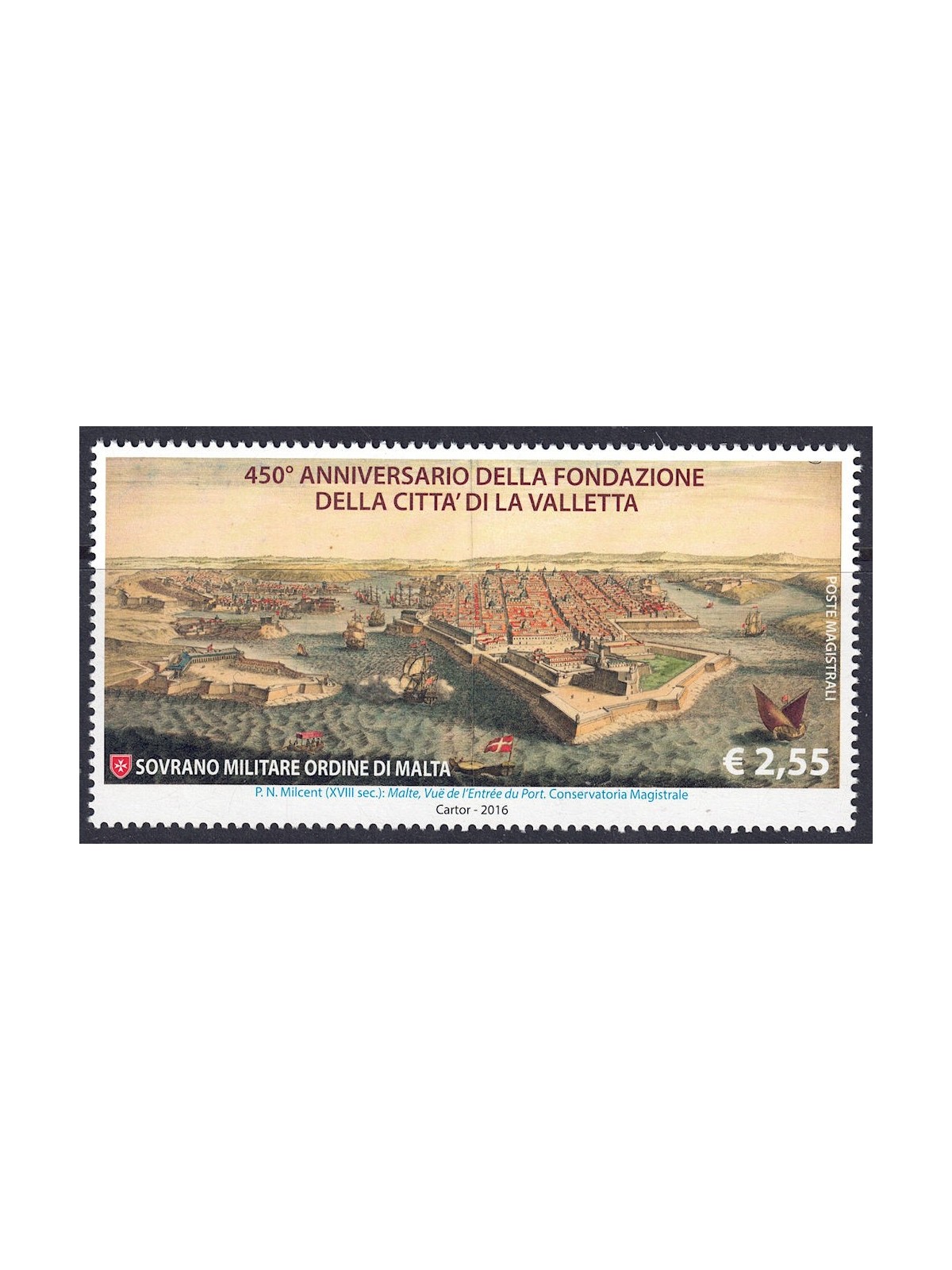 SMOM 2016 La Valletta MNH**