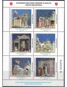 SMOM 2016 I cicli pittorici (1ª serie) BF MNH**