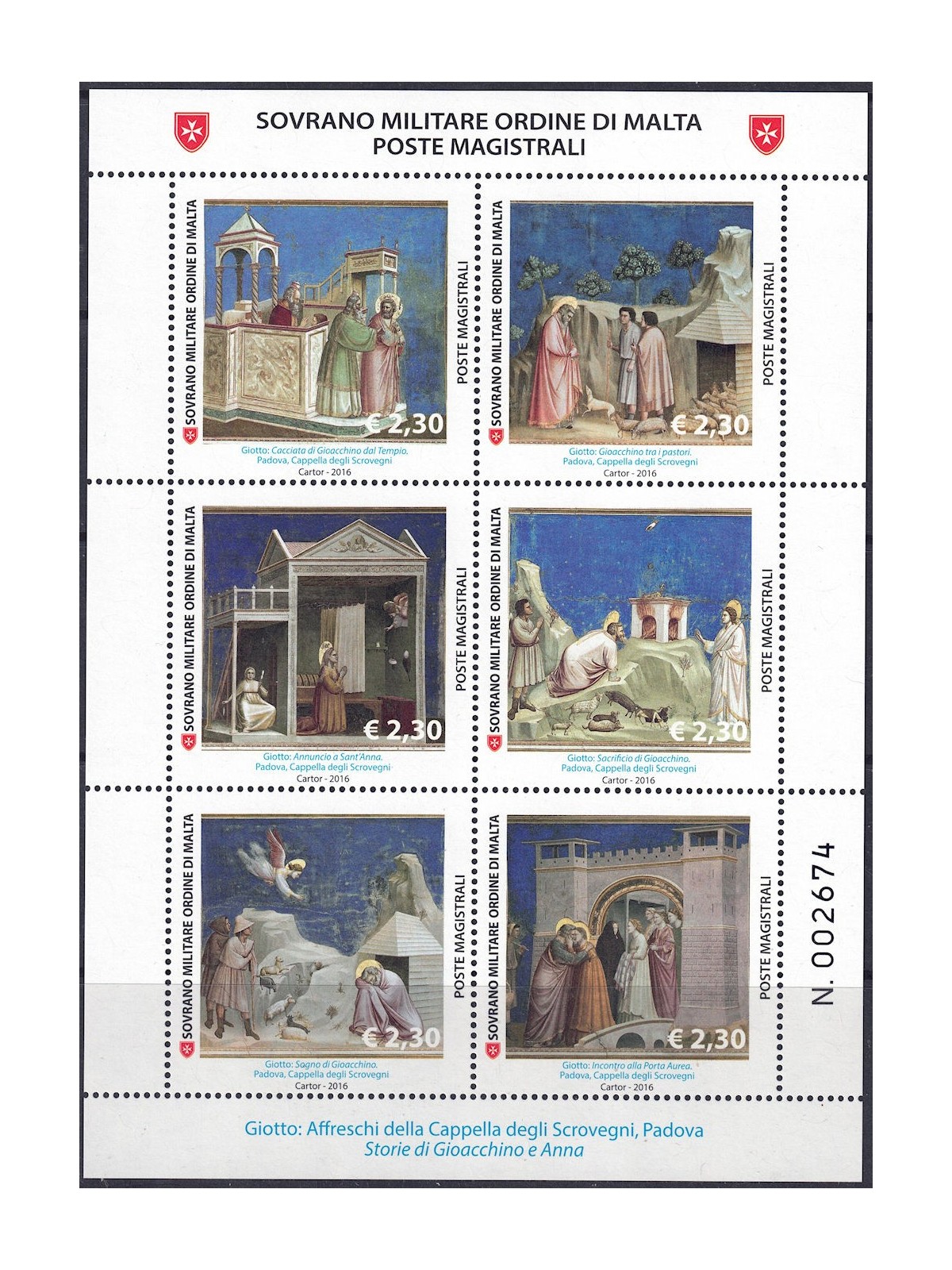 SMOM 2016 The pictorial cycles (1st series) s/s MNH**
