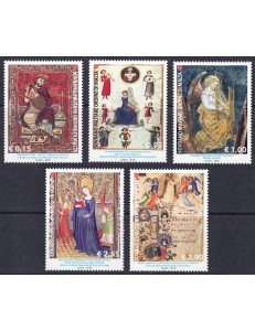 SMOM 2016 La Musica nella Pittura 5v MNH**