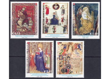 SMOM 2016 Music in Painting 5v MNH**