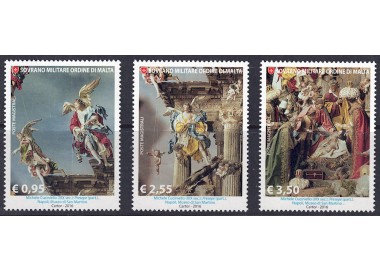SMOM 2016 Iconografia dei Re Magi 3v MNH**