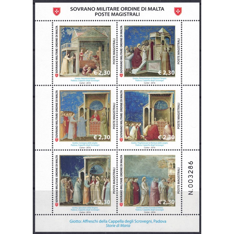 SMOM 2016 The pictorial cycles (3rd series) s/s MNH**