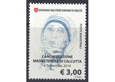 SMOM 2016 Mother Teresa of Calcutta MNH**