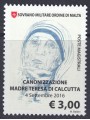 SMOM 2016 Madre Teresa di Calcutta MNH**