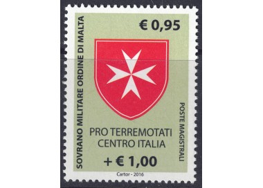 SMOM 2016 Pro earthquake victims of central Italy MNH**