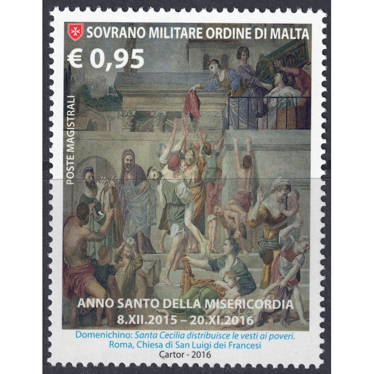 SMOM 2016 Anno Santo della Misericordia MNH**