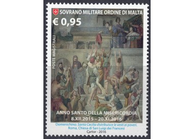 SMOM 2016 Holy Year of Mercy MNH**
